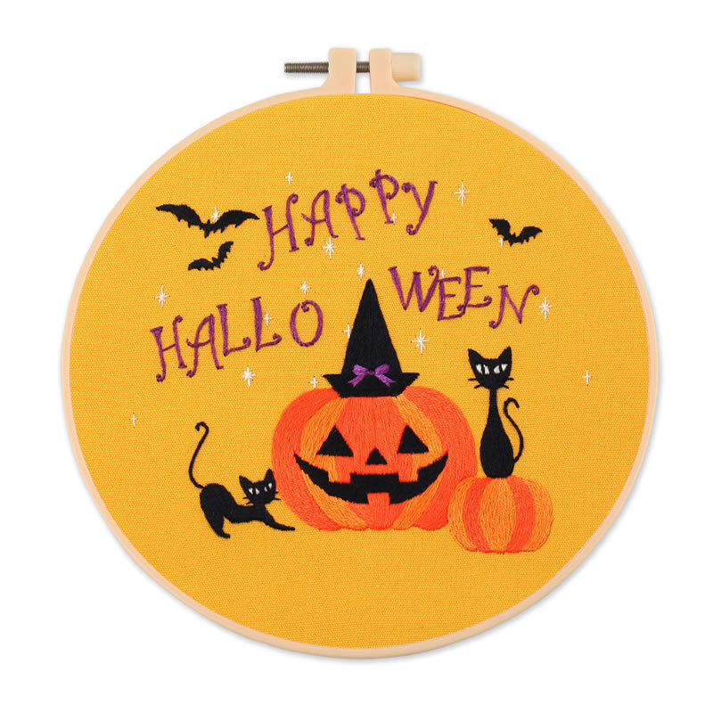 New Product Cross-border English Amazon Embroidery DIY Embroidery Material Package Christmas Halloween Adult Beginner