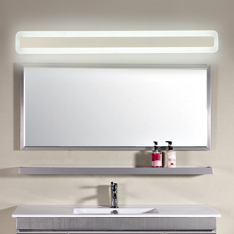 Simple Bathroom Cabinet Wall Light Without Punching Led