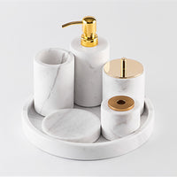 Home Bathroom Lotion Bottle Tray Set